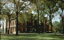 Old Main Knox College Galesburg, IL Postcard Postcard