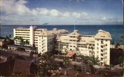 Two Of Hawaii's Famous Hotels Postcard