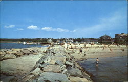 Megansett Beach And Yacht Club Postcard