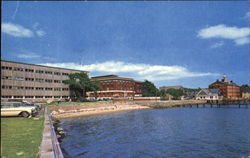 Marine Biological Building And Oceanographic Institution Woods Hole, MA Postcard Postcard