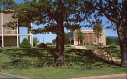 Campus Scene, Asheville-Biltmore College North Carolina Postcard Postcard