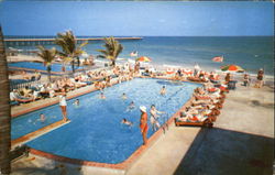 One Of The Magnificent Pool Postcard