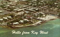 Hello From The Key West Florida Postcard Postcard