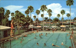 Pier Pavilion And Swimming Pool Postcard