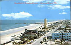 Bandshell & Broadwalk Area Daytona Beach, FL Postcard Postcard