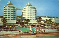 Sherry Arontenac Hotel, On the Ocean at 65th Street Postcard