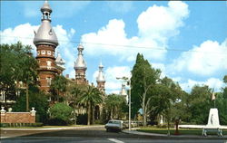 Historic University Of Tampa Florida Postcard Postcard