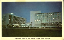 Americana Hotel In Bal Harbor Miami Beach, FL Postcard Postcard