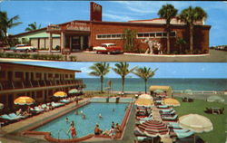 Motel Rooms - Kitchenettes, Ocean Front at 177 St Postcard