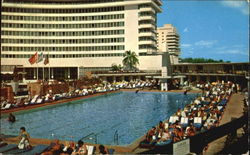 Olympic Size Swimming Pool Postcard