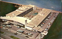 The Colonial Inn, On the Oceanfront at 181st ST. Postcard