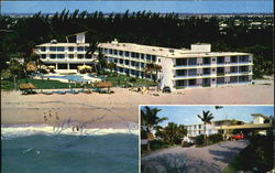 Sun Castle Club And Motor Hotel, Highway A1A 3 Miles North of Ft. Lauderdale Pompano Beach, FL Postcard Postcard