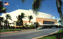 Miami Beach Auditorium And Convention Hall Florida Postcard Postcard