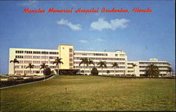 Manatee Memorial Hospital Bradenton Postcard