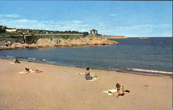 Front Beach And Observatory Point Rockport, MA Postcard Postcard