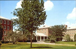 Lincoln Residence Hall, University of Illinois Urbana, IL Postcard Postcard