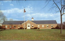 Wayland Town Building Postcard