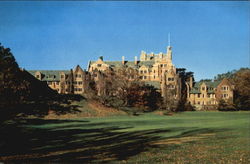 Severance Hall, Claflin Hall, And Tower Court Wellesley, MA Postcard Postcard