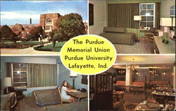 The Purdue Memorial Union, Purdue University West Lafayette, IN Postcard Postcard