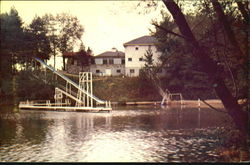 Sleepy Hollow Lake Club Postcard