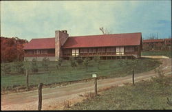 Albright Lodge At Camp Otterbein Logan, OH Postcard Postcard