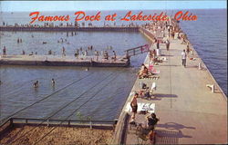 Famous Dock At Lakeside Postcard