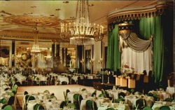 The Empire Room Of The Palmer House Chicago, IL Postcard Postcard