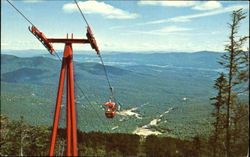 Gondola Lift Mt. Mansfield Stowe, VT Postcard Postcard