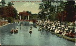 Band Sand, Belle Isle Postcard