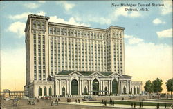 New Michigan Central Station Postcard