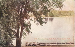 Canoe Landing, North Park Postcard