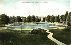 Broadway Park Postcard