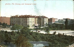 The Fenway And Somerset Hotel Postcard