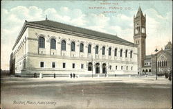 Public Library Postcard