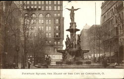 Fountain Square Postcard