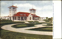 Shelter House And Gardens, Swope Park Kansas City, MO Postcard Postcard