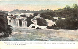 Middle Falls At Great Falls Of The Potomac Washington, DC Washington DC Postcard Postcard