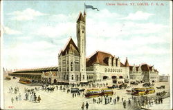 Union Station St. Louis, MO Postcard Postcard