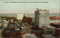 A View Of Milwaukee Postcard