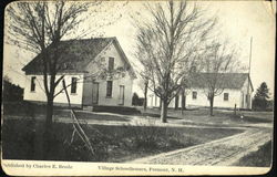 Village Schoolhouses Postcard