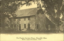 The Peaslee Garrison House Postcard