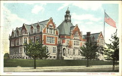 High School Fairhaven, MA Postcard Postcard