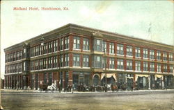 Midland Hotel Hutchinson, KS Postcard Postcard