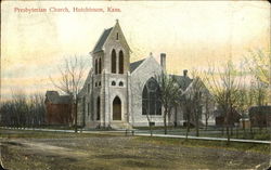 Presbyterian Church Hutchinson, KS Postcard Postcard