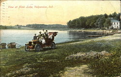 View At Flink Lake Postcard