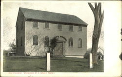 Old Church Wickford, RI Postcard Postcard