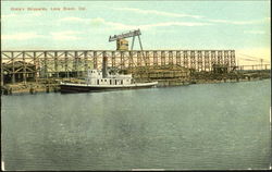 Craig's Shipyards Postcard