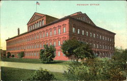 The Pension Building Postcard