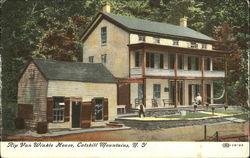 Rip Van Winkle House, Catskills Palenville, NY Postcard Postcard