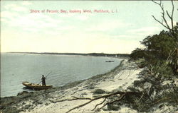 Shore Of Peconic Bay Looking West Postcard